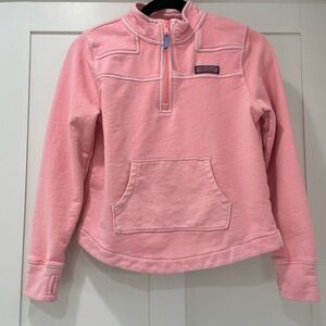 Vineyard Vines Girls Quarter Zip Size L